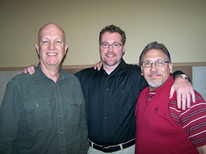 Ted Johnston, Anthony Mullins, and Greg Williams